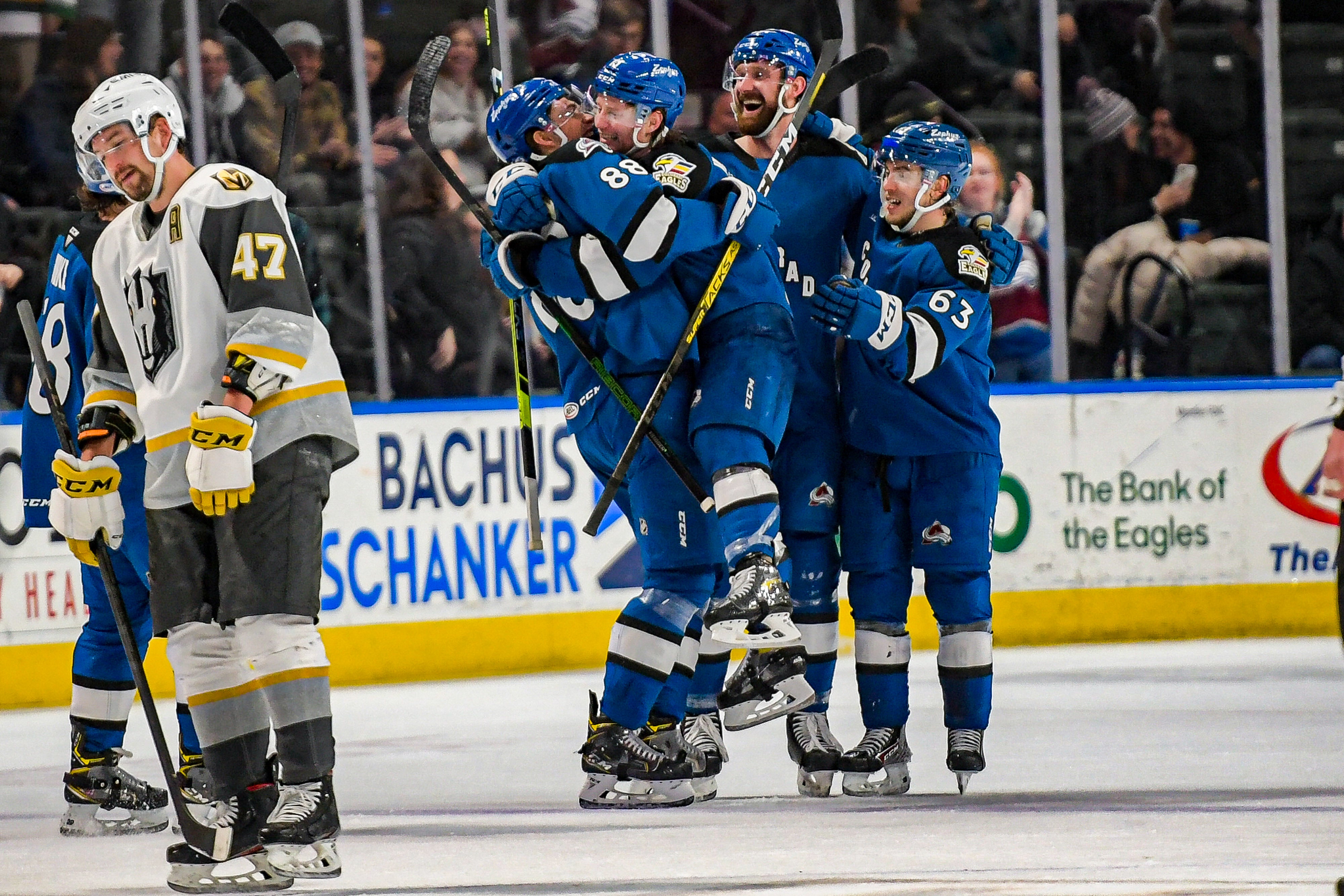 Colorado Uses Explosive Third Period to Top Silver Knights, 6-3 ...