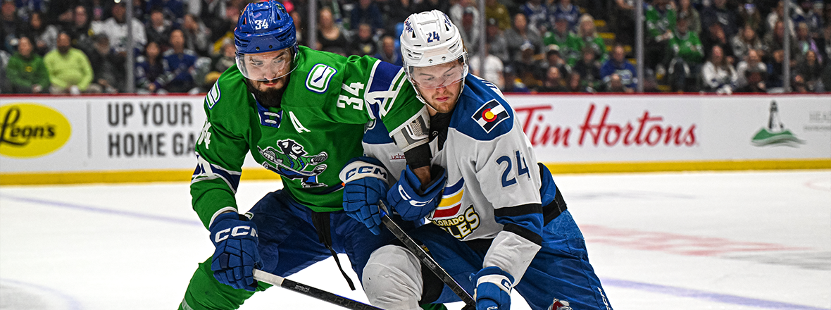 Colorado Evens Series with 5-3 Win over Canucks