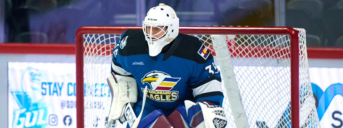 Posch Earns Second Shutout of Season in Colorado’s 2-0 Blanking of Gulls