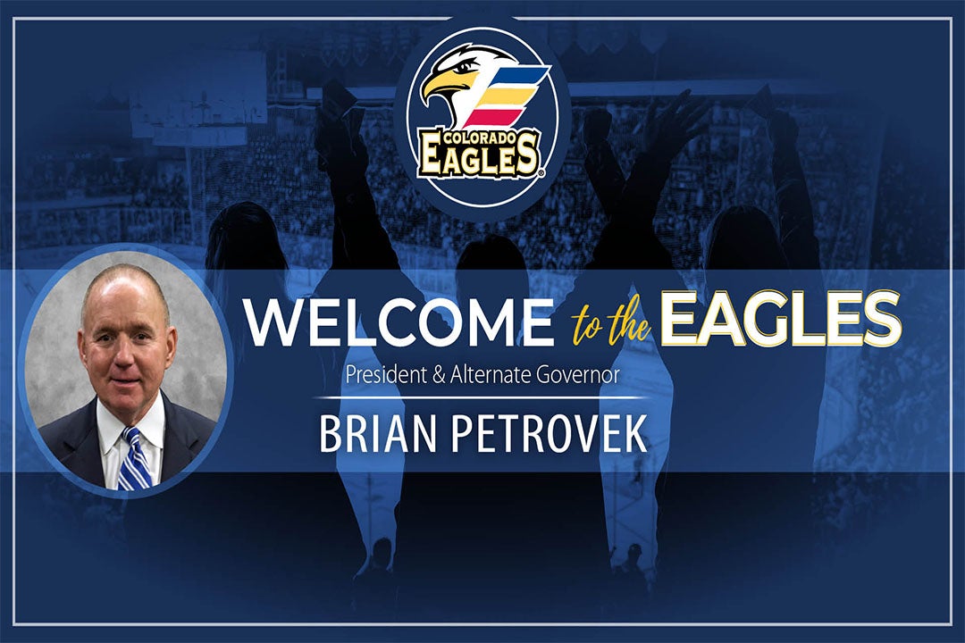 Petrovek Named President, Alternate Governor of Colorado Eagles - Vimarsana News