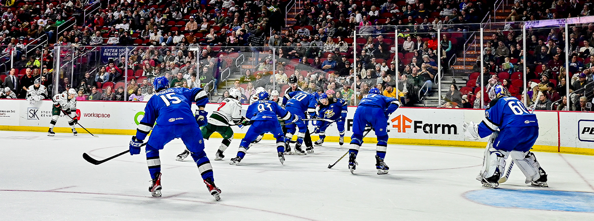 Third Period Rally Propels Iowa to 2-1 Win over Eagles