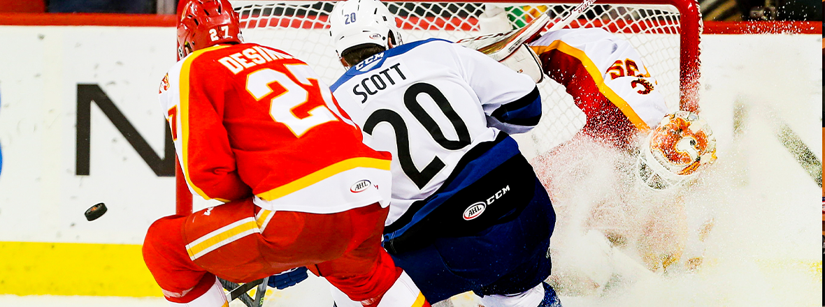 Colorado Upended in Calgary, 5-2