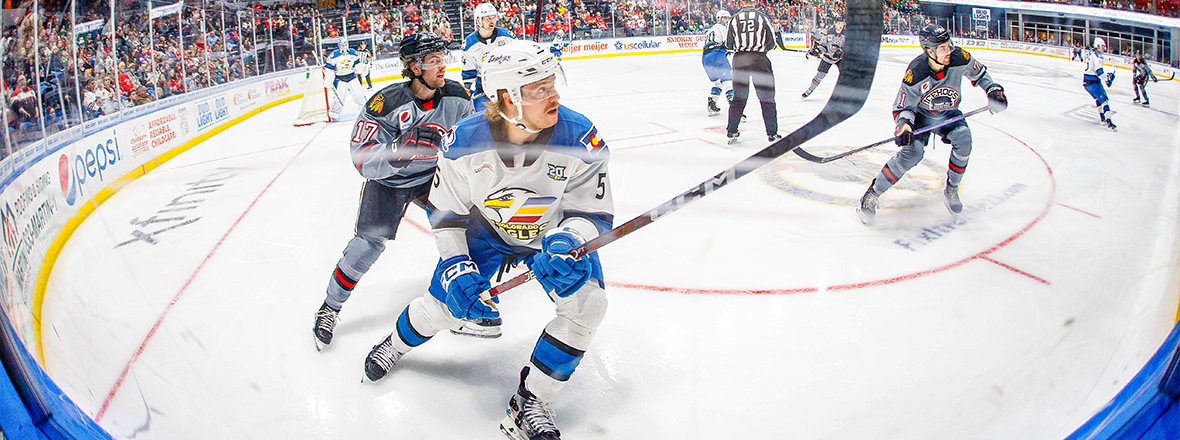 Eagles Claim Standings Point in 3-2 OT Loss to IceHogs