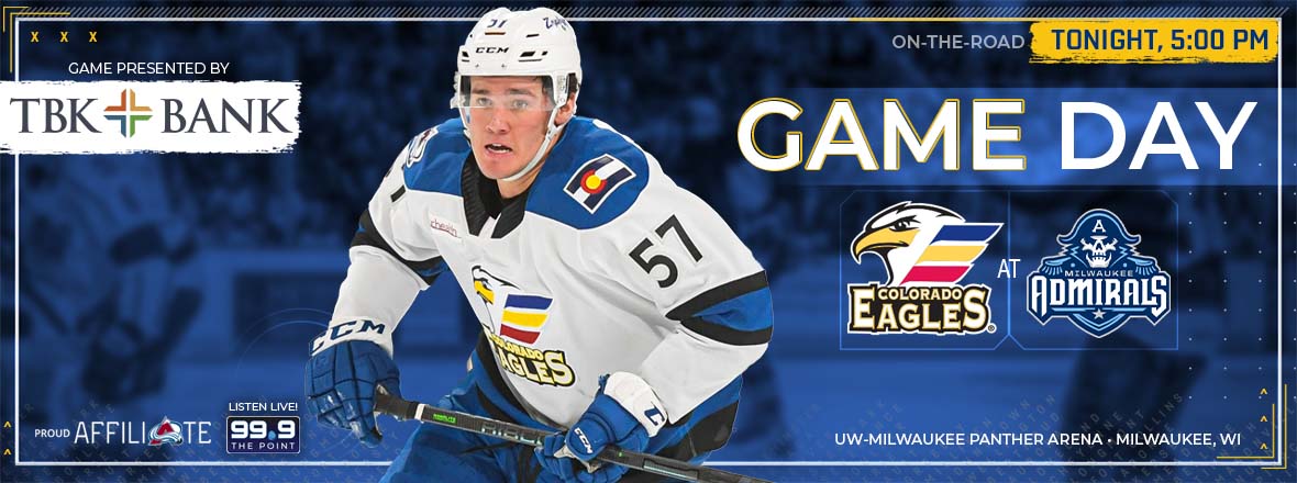 Eagles Take on Admirals in Milwaukee