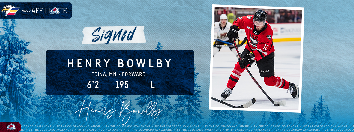 Forward Henry Bowlby Joins Eagles for 2023-24 Season
