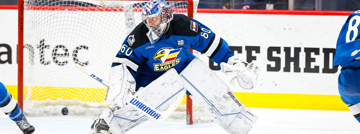 Eagles Recall Goaltender Lukas Parik from ECHL's Utah Grizzlies