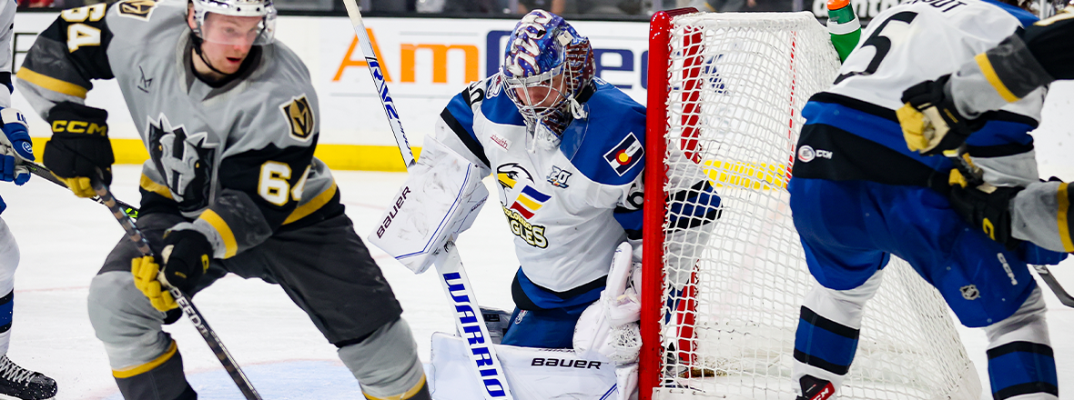 Strong First Period Drives Colorado to 3-2 Win over Silver Knights