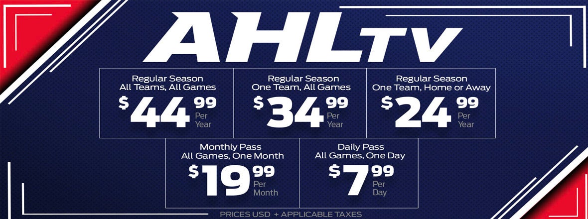 AHLTV Packages Available Now