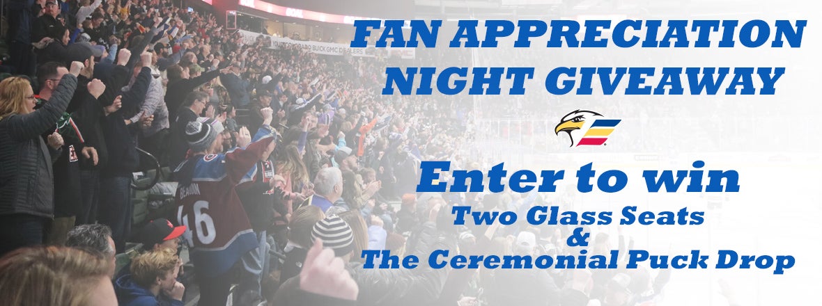 Fan Appreciation Night Giveaway