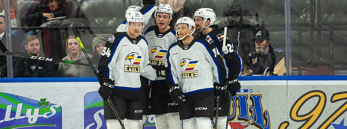 Six Eagles Light the Lamp in 6-2 Win at Bakersfield