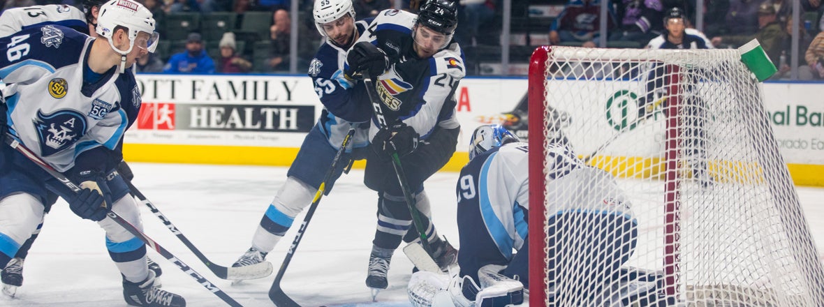 Eagles Fall 4-2 at Home at Admirals