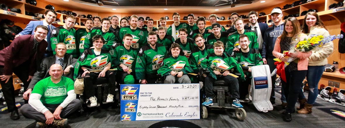 POT OF GOLD NIGHT RAISES $87,095 FOR FAMILY IN NEED