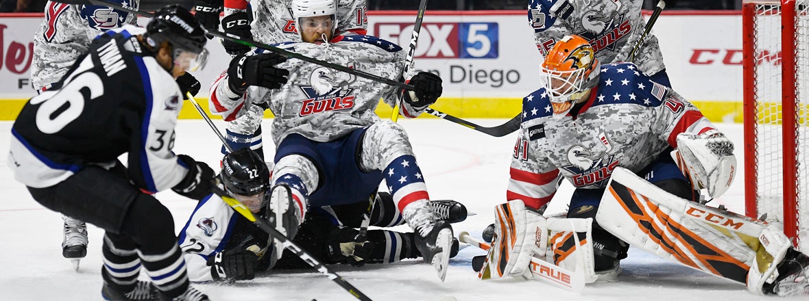 Specialty Teams Push Gulls to 5-2 Win over Eagles