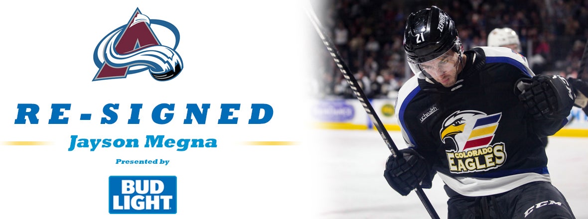 Megna Re-Signs with Colorado