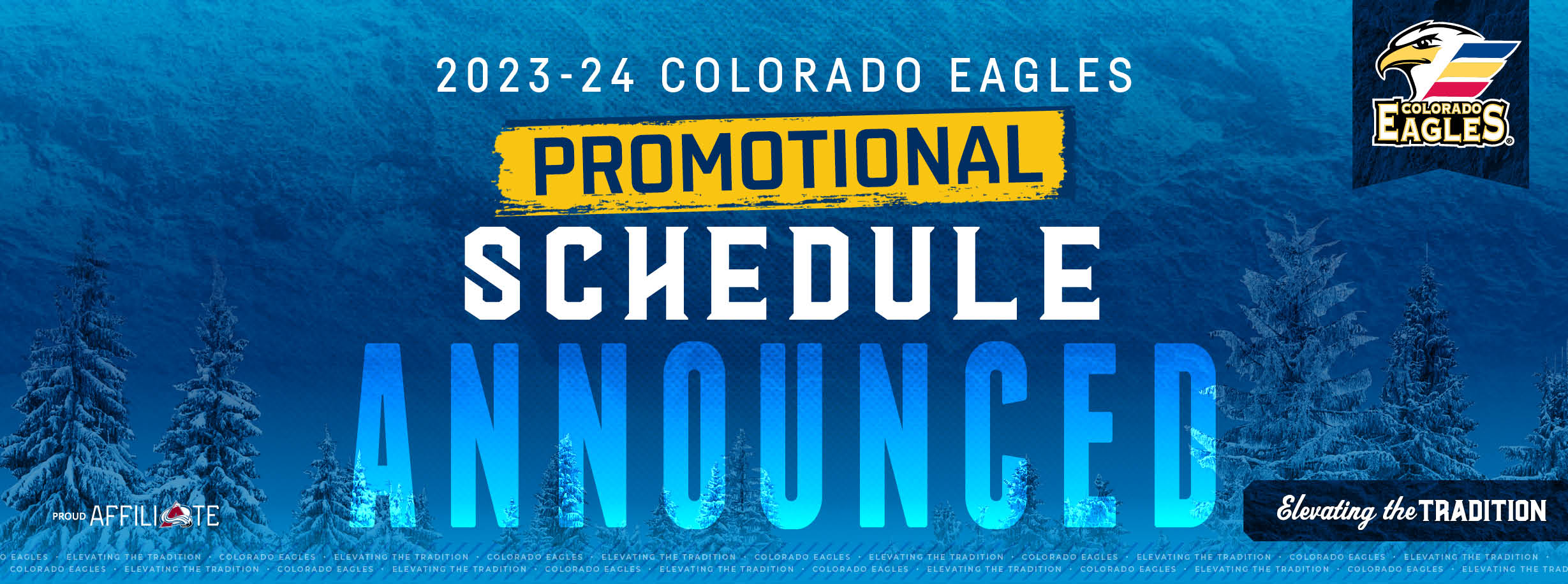 Eagles Announce 2023-24 Promotional Schedule