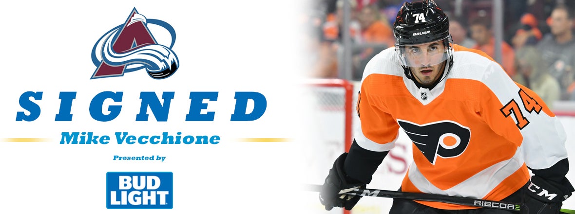 COLORADO SIGNS FORMER FLYER MIKE VECCHIONE