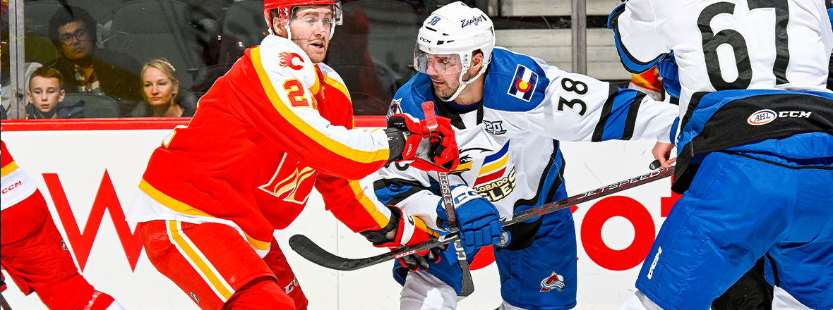 Colorado Picks up Point in 2-1 OT Loss at Calgary