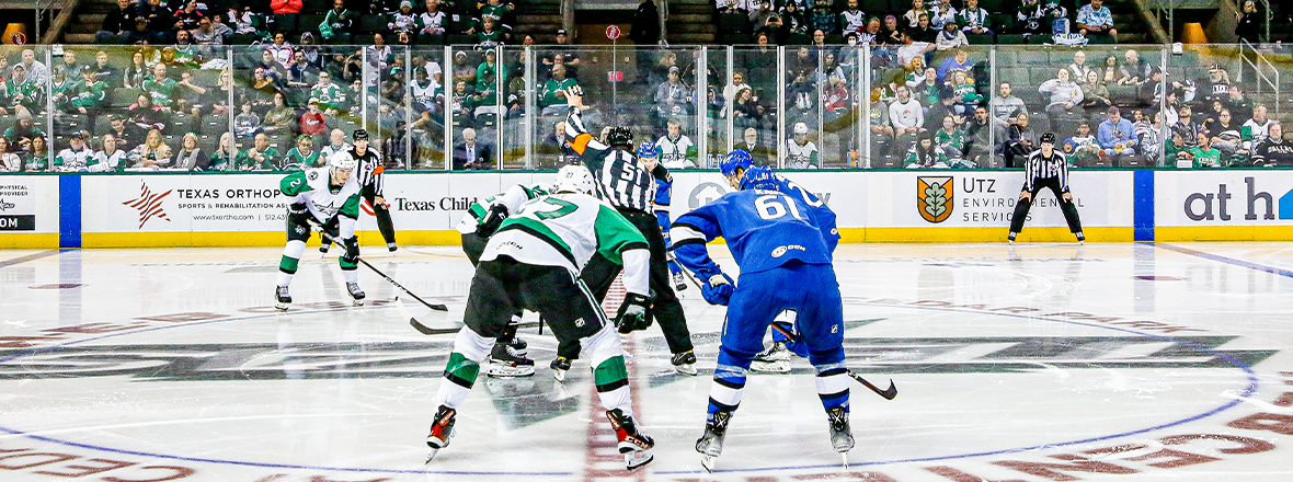 Big First Period Leads Stars to 5-1 Victory over Eagles