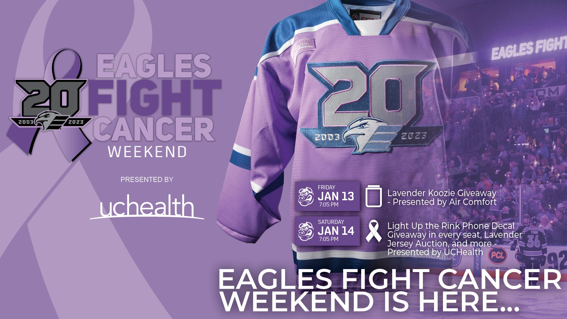 Official 2023 Hockey Fights Cancer x Colorado Avalanche Levelwear