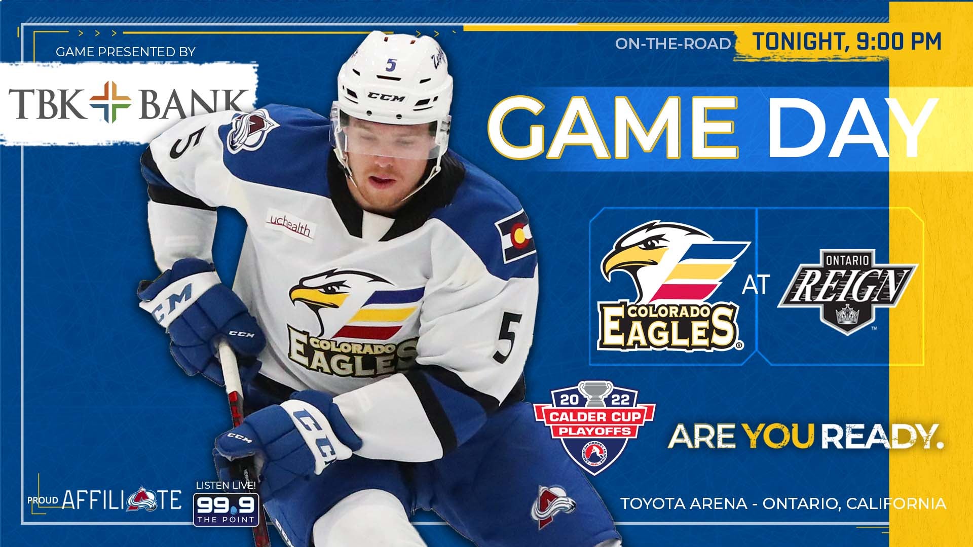 Eagles Seek to Close Out Round Two Series Colorado Eagles