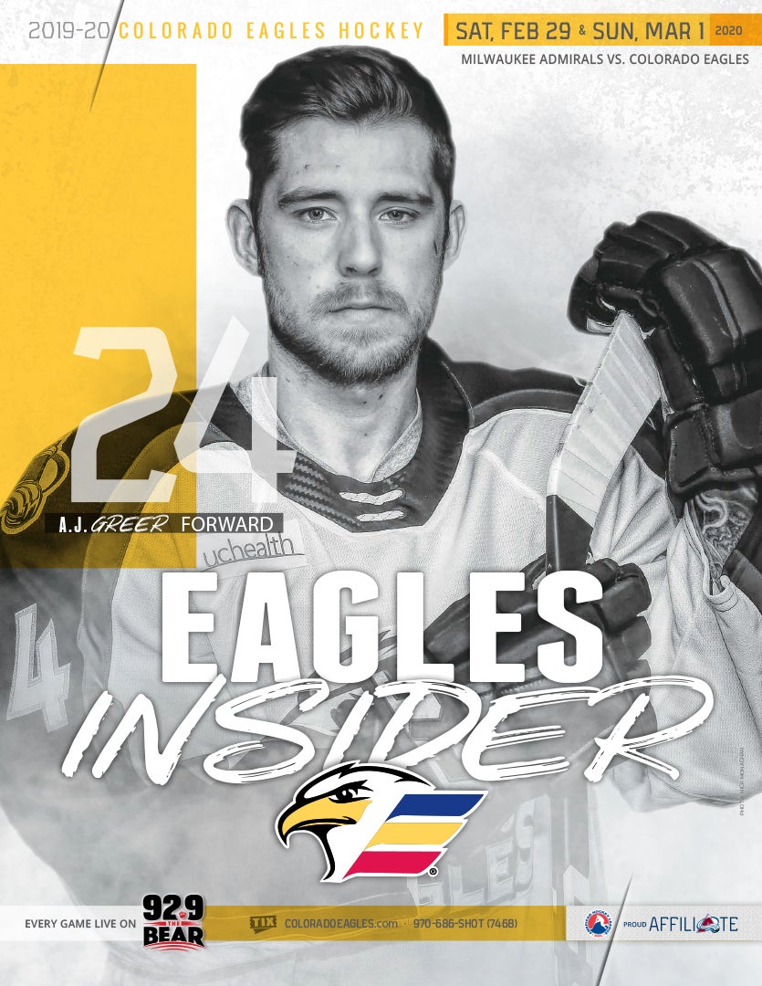 Game Notes Colorado Eagles