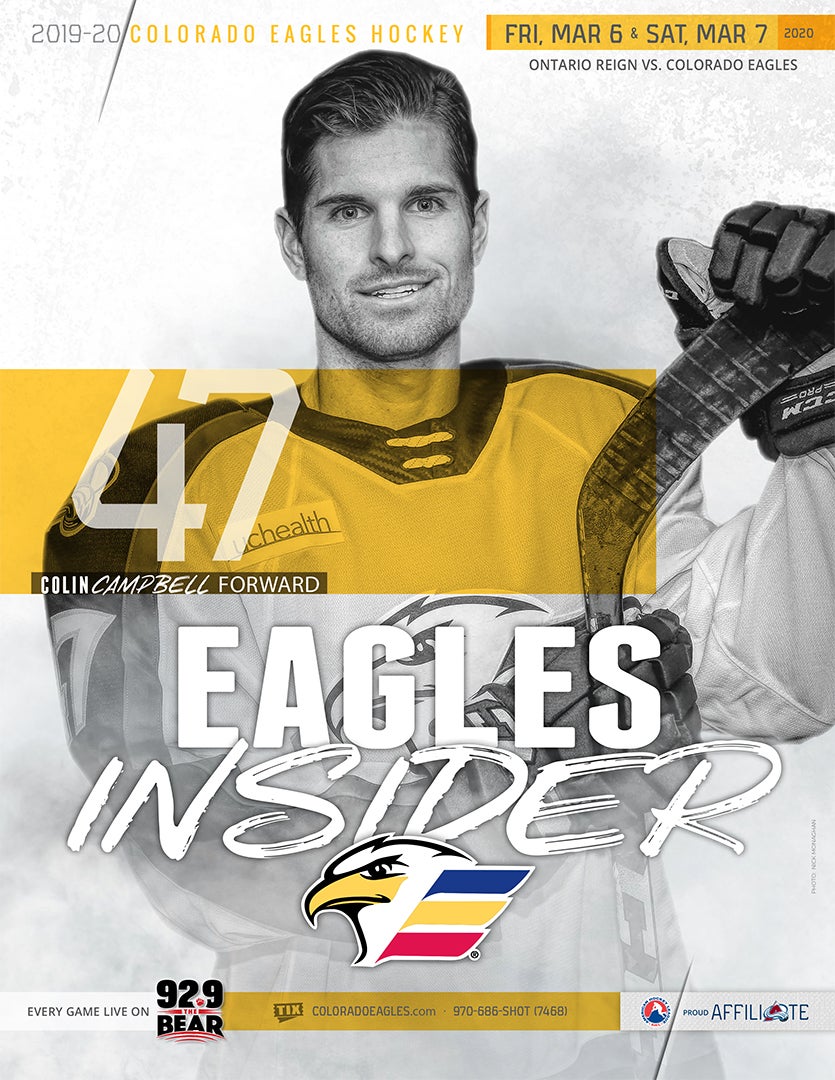 Game Notes Colorado Eagles