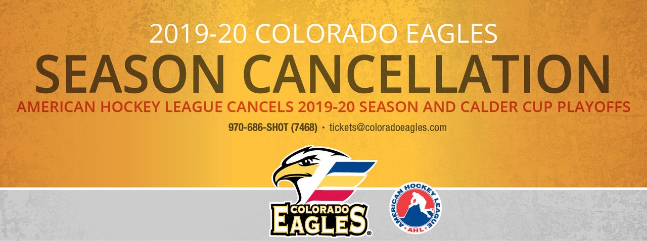 Eagles Statement on 2019-20 Season Cancellation