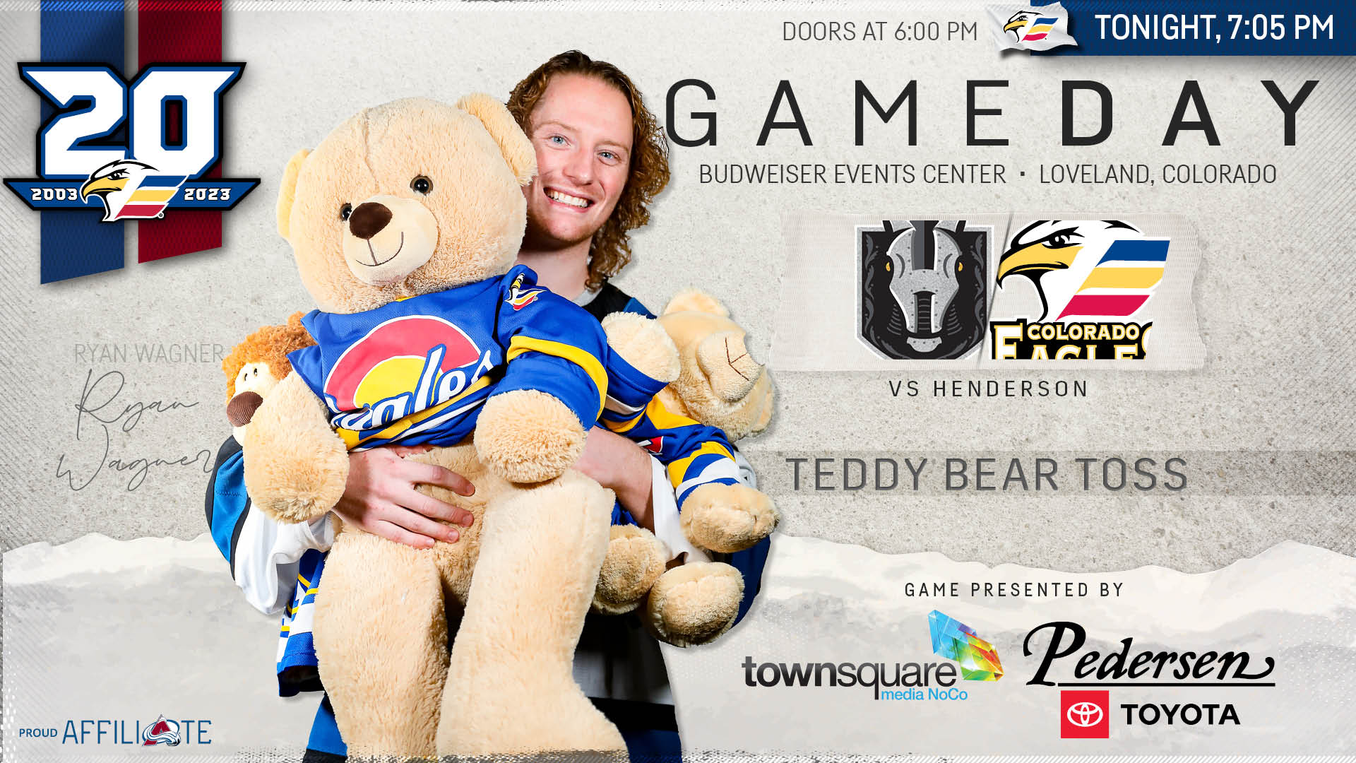 Teddy Bear Toss with the Providence Bruins