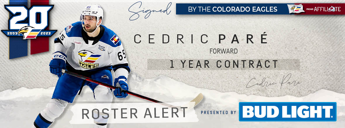 Eagles Sign Forward Cedric Pare for 2023-24 Season