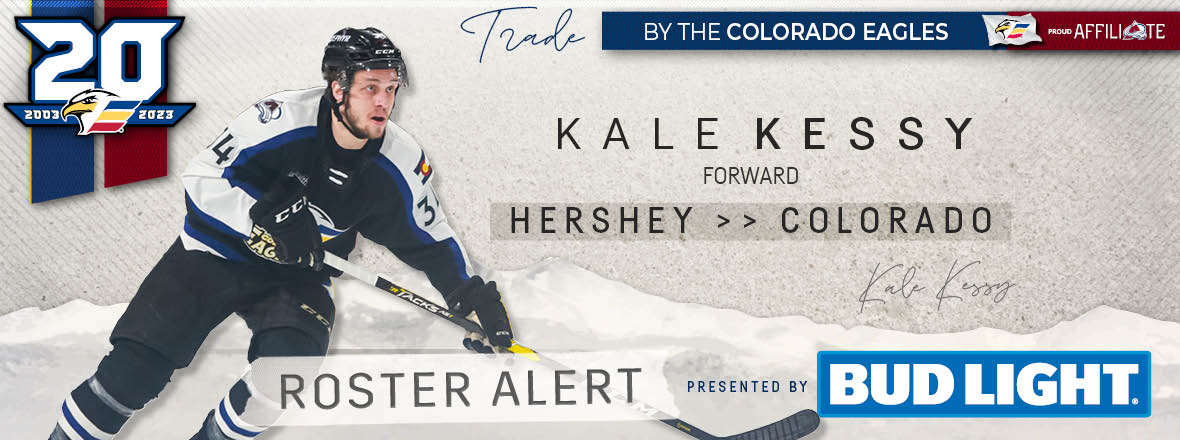 Eagles Acquire Forward Kale Kessy in Trade with Hershey