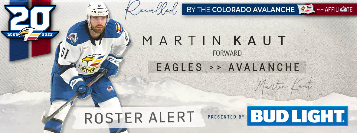 Forward Martin Kaut Recalled by Avalanche