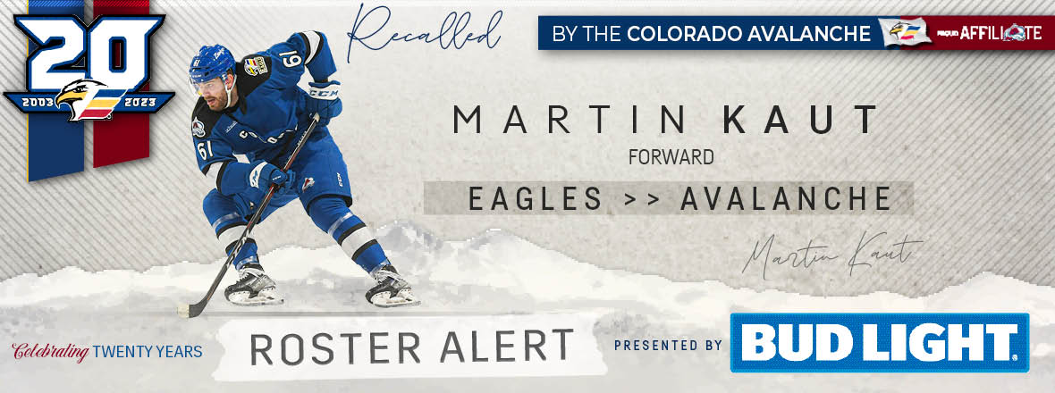 Martin Kaut Recalled by Colorado Avalanche