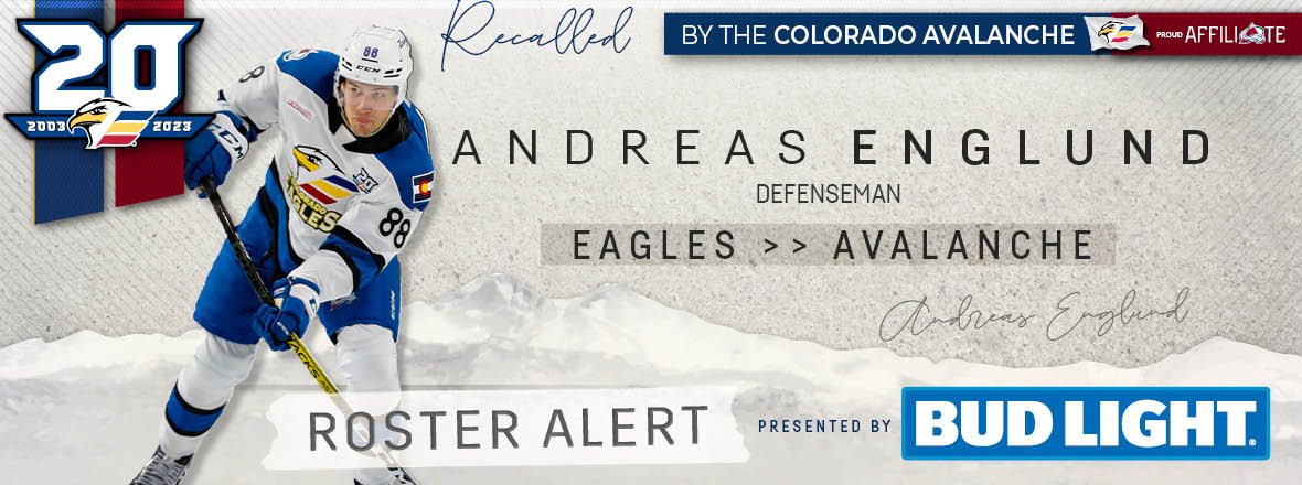 Englund Receives Call-Up to Avalanche