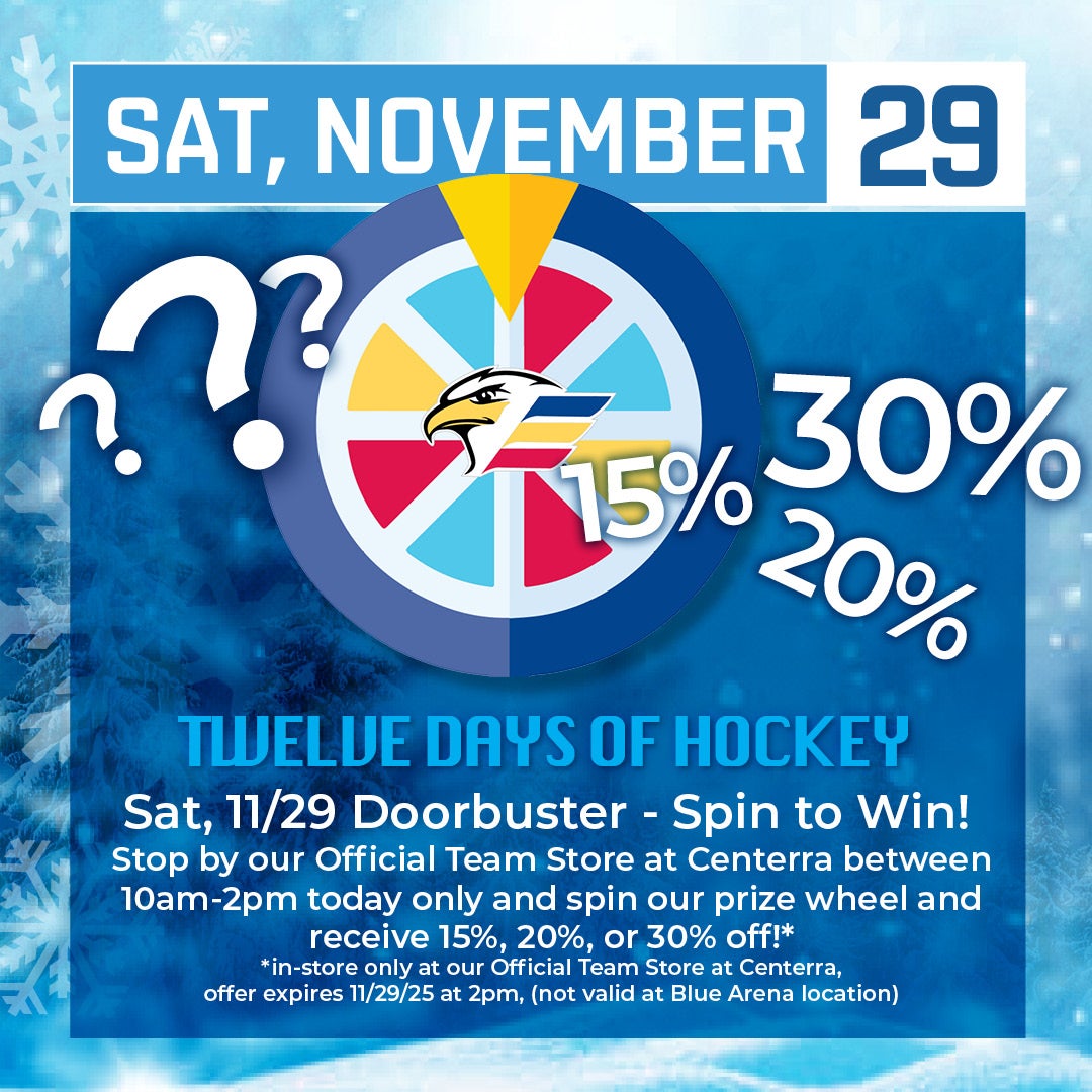 Deal #2 - Saturday, 11/29 "Spin the Wheel"