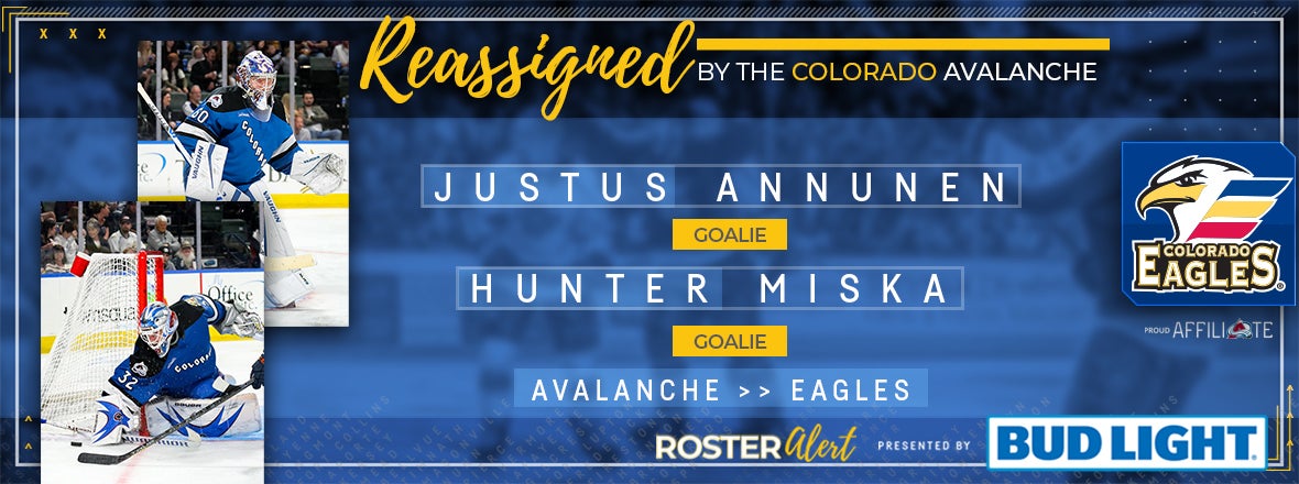 Annunen, Miska Return to Colorado Eagles