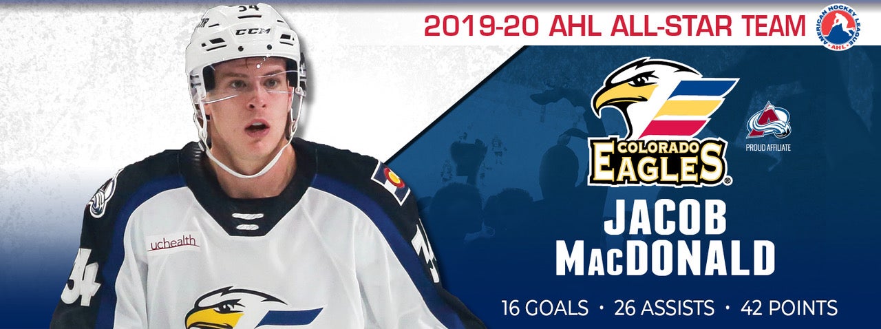 MacDonald Named to 2019-20 AHL All-Star Team
