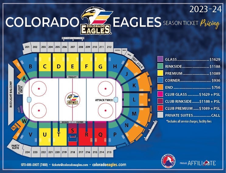 Season Tickets  Colorado Eagles