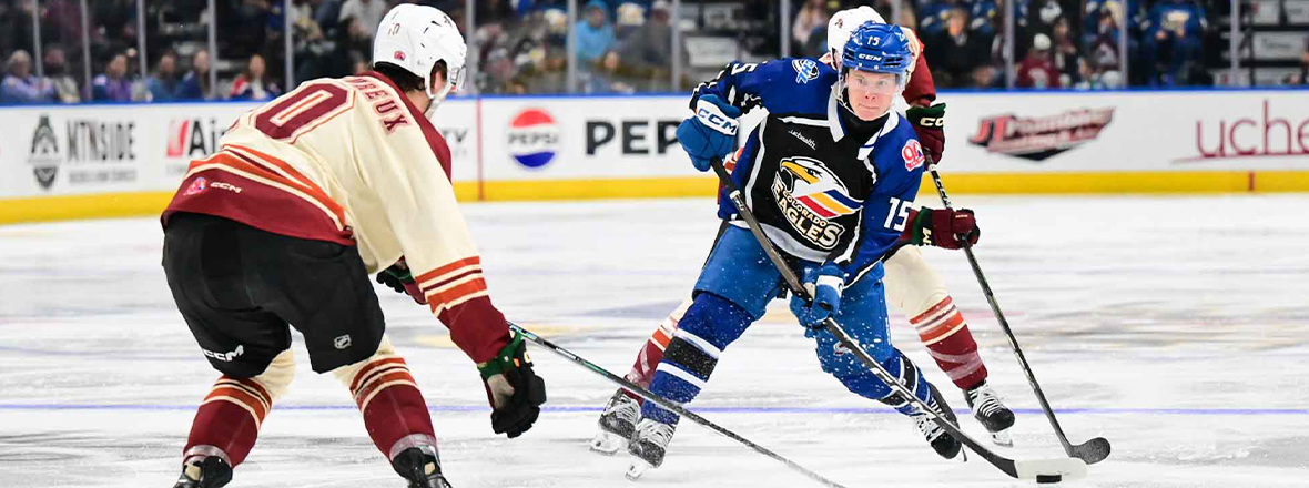 Eagles Stumble in 5-2 Home Loss to Tucson