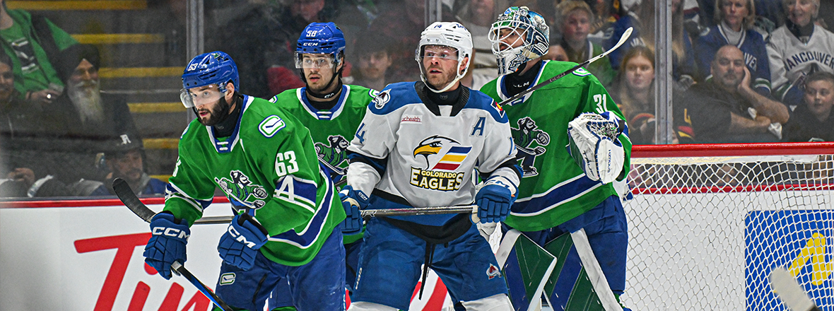 Silovs Authors 22-Save Shutout in 2-0 Win over Eagles