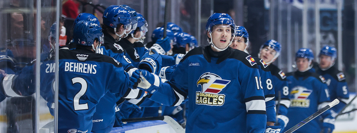 Makar Nets a Pair in Colorado’s 2-1 Victory over IceHogs