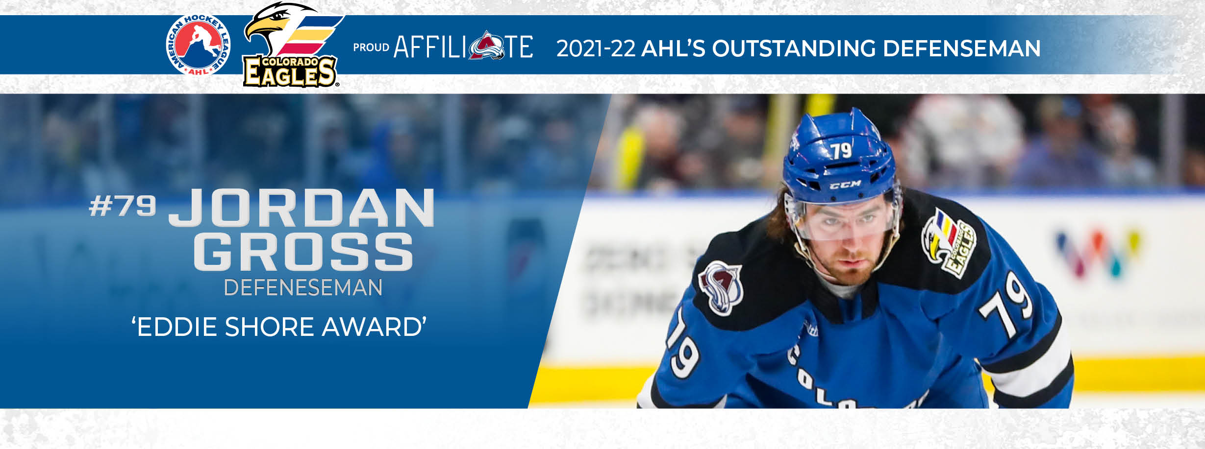 Gross Wins AHL’s Outstanding Defenseman