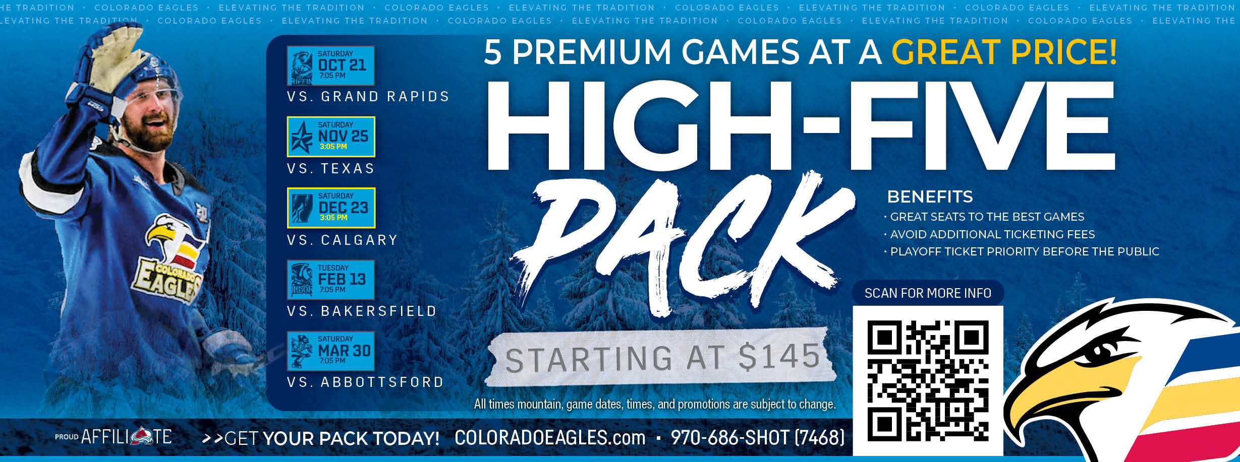 Partial Ticket Plans Colorado Eagles