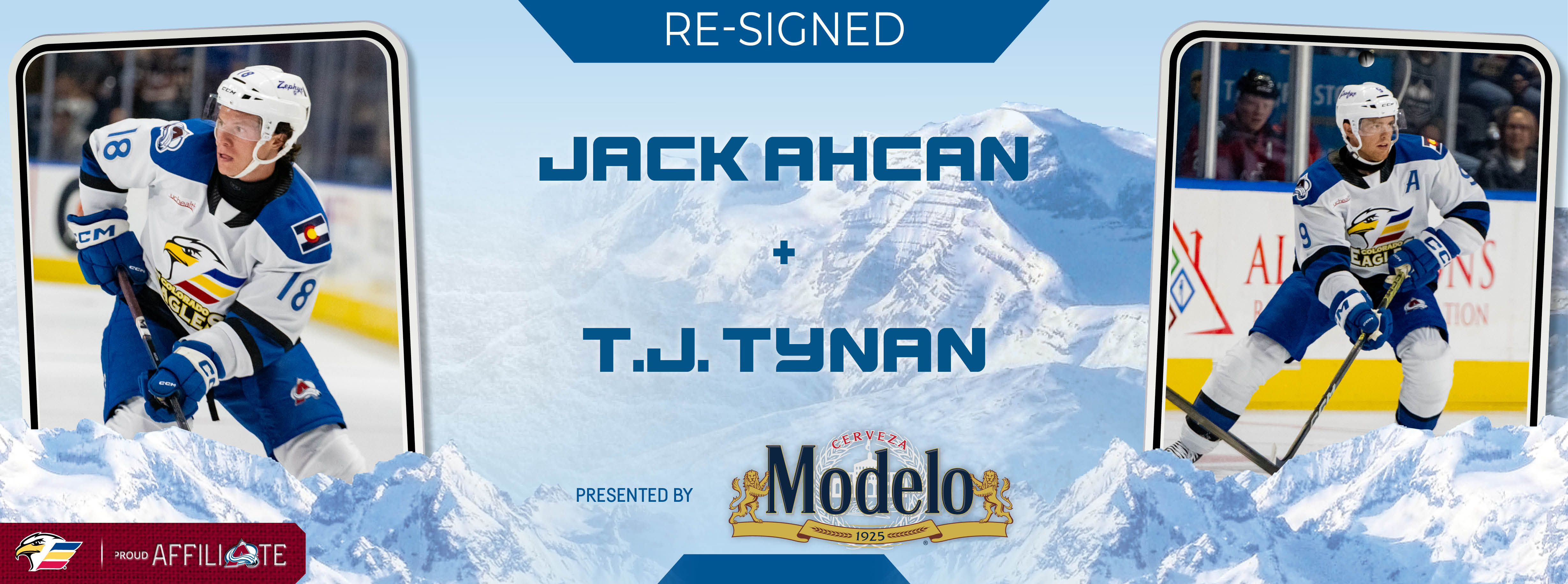 Avalanche Signs Tynan, Ahcan