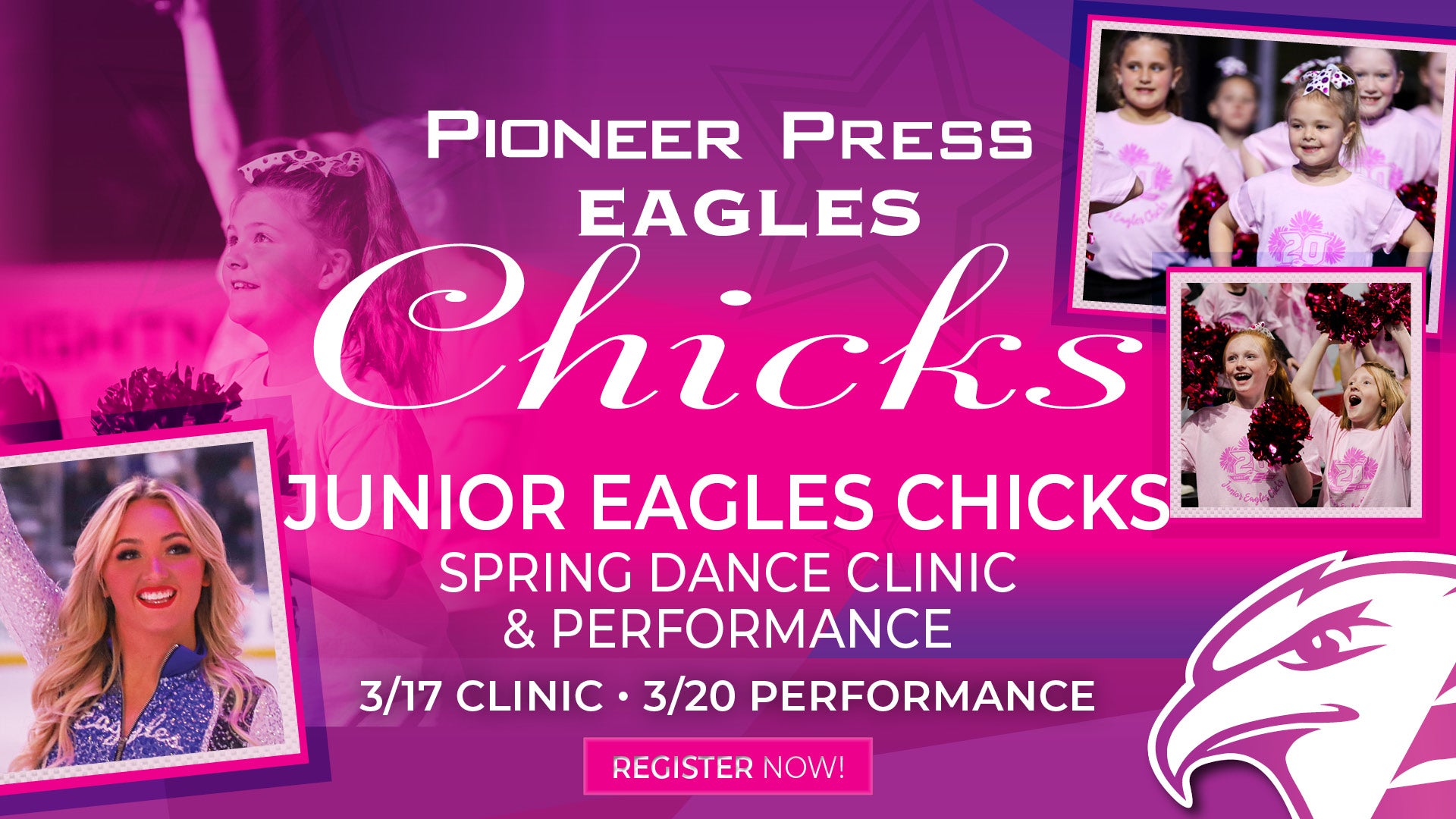 Junior Eagles Chicks Dance Clinic &amp; Performance