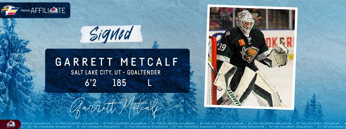 Goaltender Garrett Metcalf Signs One-Year AHL Contract