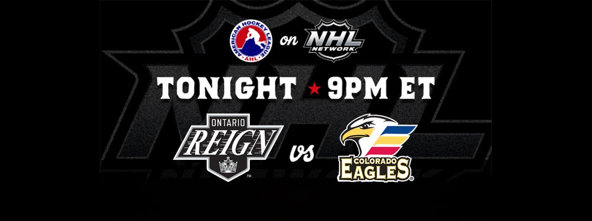 NHL Network to Televise Colorado Eagles Game vs. Ontario