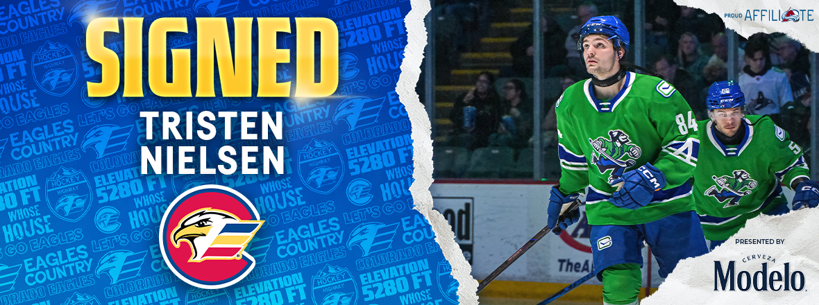 Colorado Eagles Add Forward Tristen Nielsen