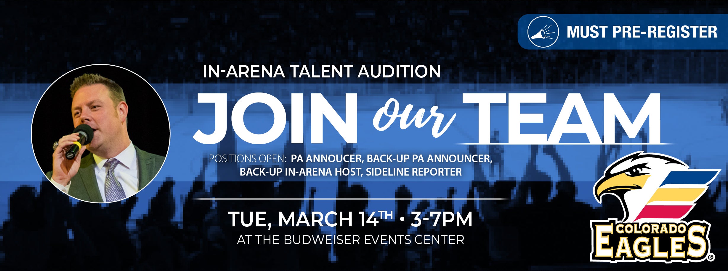 EAGLES TO HOST IN-ARENA TALENT AUDITION MARCH 14