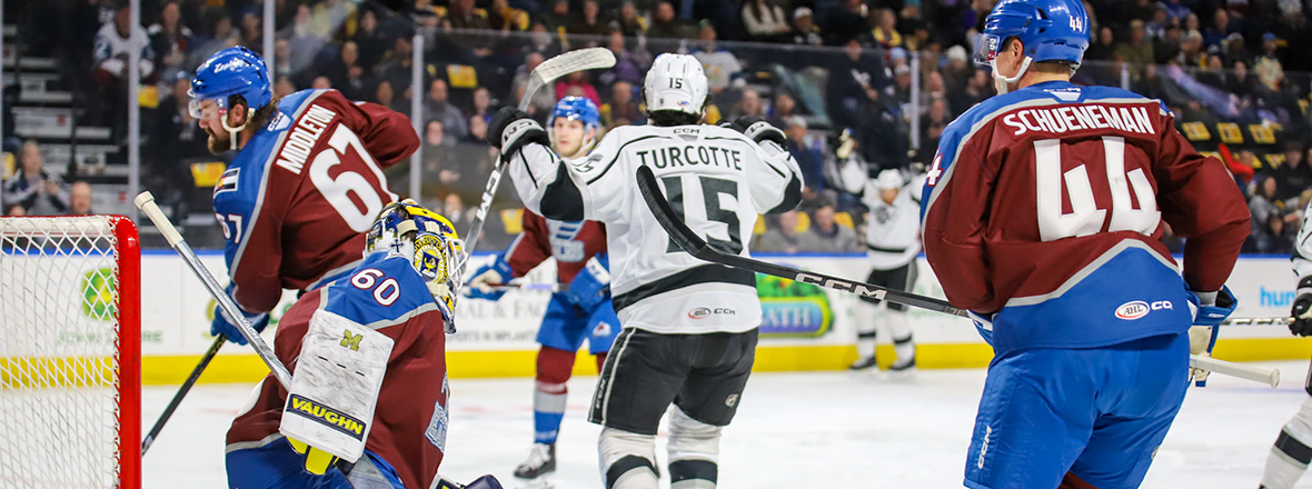 Turcotte Nets Hat Trick in Ontario’s 7-3 Win over Eagles
