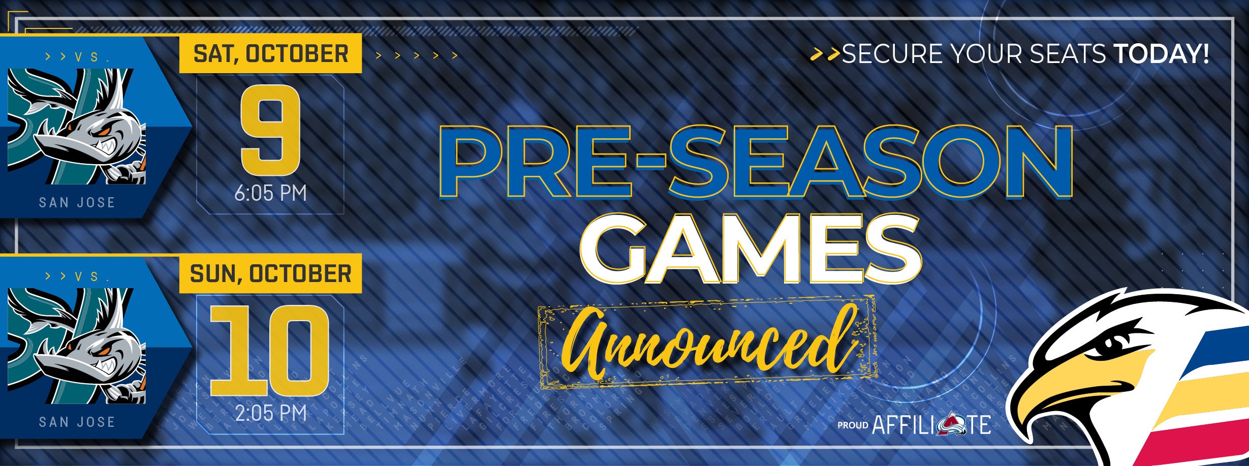 Full 2021 Regular & Preseason Dates Announced